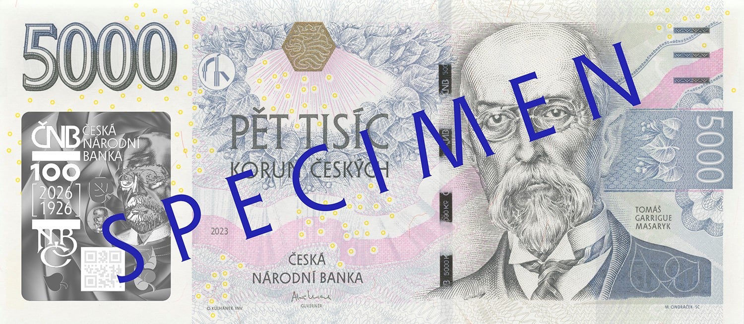Výroční bankovka 5000