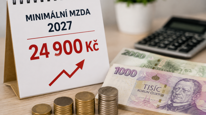 Minimální mzda 2027