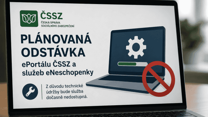 Odstávka ČSSZ