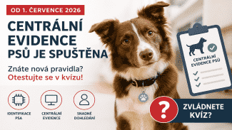 Centrální evidence psů - kvíz