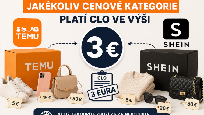 Začíná platit clo u všech balíků z asijských eshopů